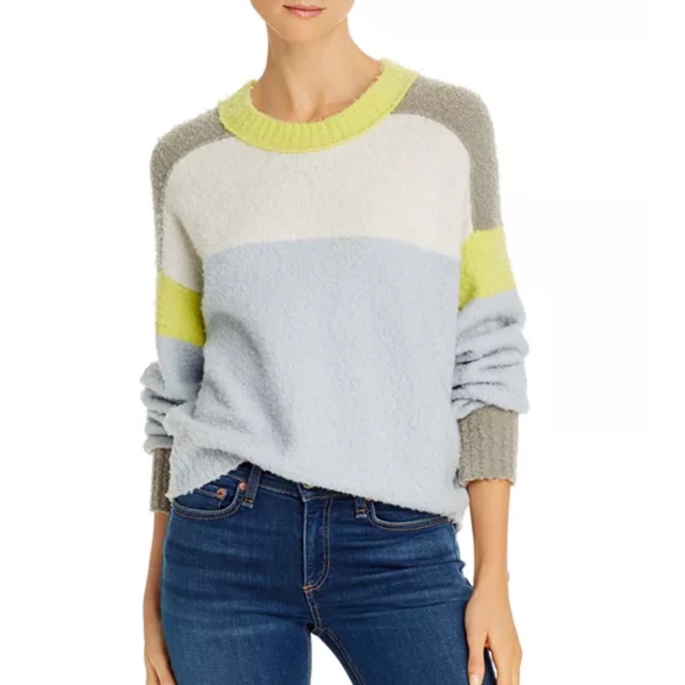 Rag & Bone Lilou Color-Block Wool Blend Sweater